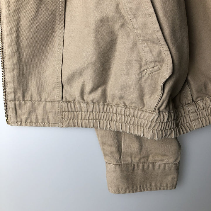 Ralph Lauren POLO by Ralph Lauren Swing Top Sports Jacket Men's L size cotton Khaki type beige Vintage Second Hand