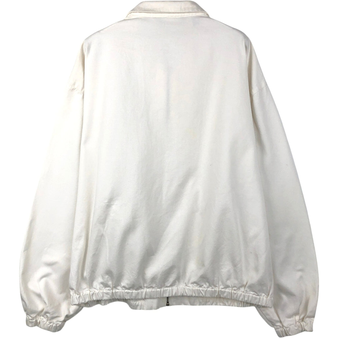 Ralph Lauren POLO by Ralph Lauren Swing Top Sports Jacket Men's XXL cotton pale white type Vintage Second Hand