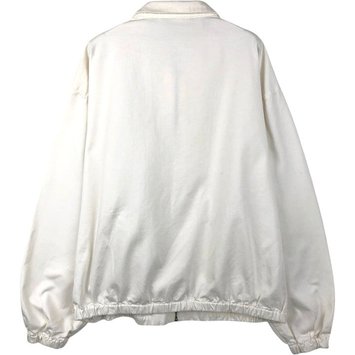 Ralph Lauren POLO by Ralph Lauren Swing Top Sports Jacket Men's XXL cotton pale white type Vintage Second Hand