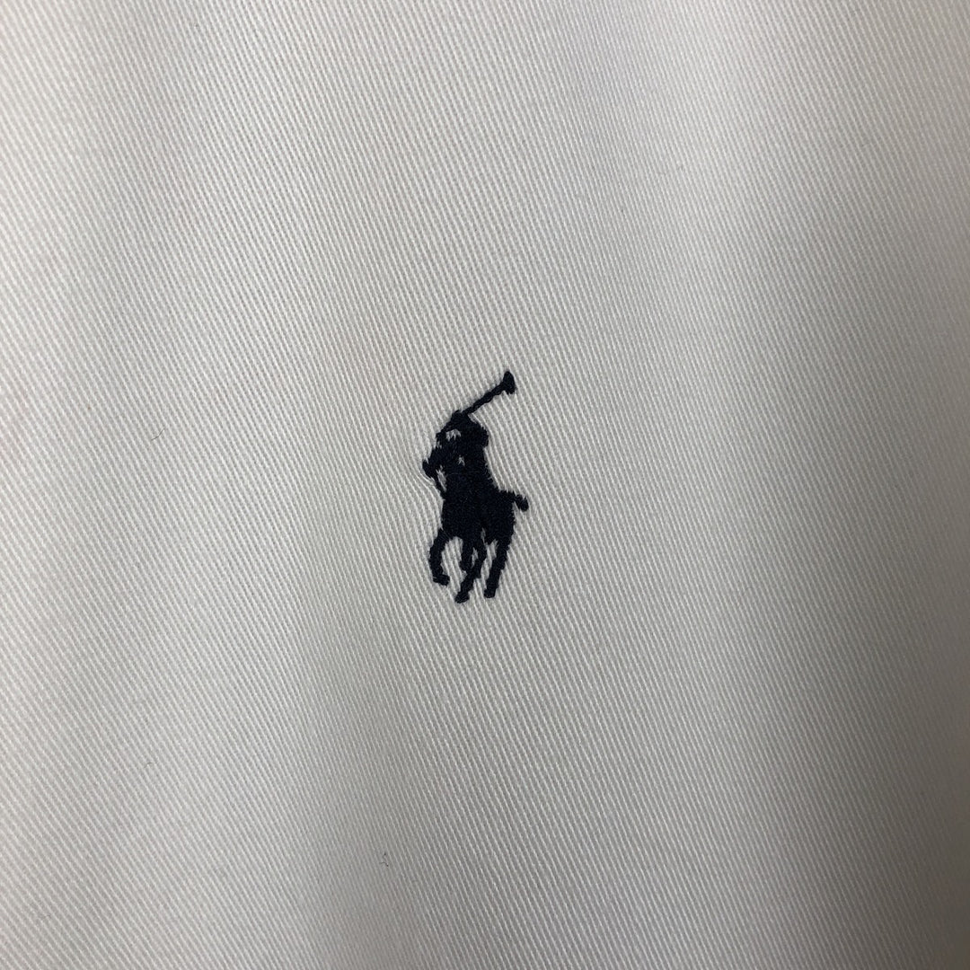 Ralph Lauren POLO by Ralph Lauren Swing Top Sports Jacket Men's XXL cotton pale white type Vintage Second Hand