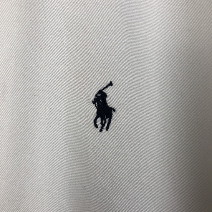 Ralph Lauren POLO by Ralph Lauren Swing Top Sports Jacket Men's XXL cotton pale white type Vintage Second Hand
