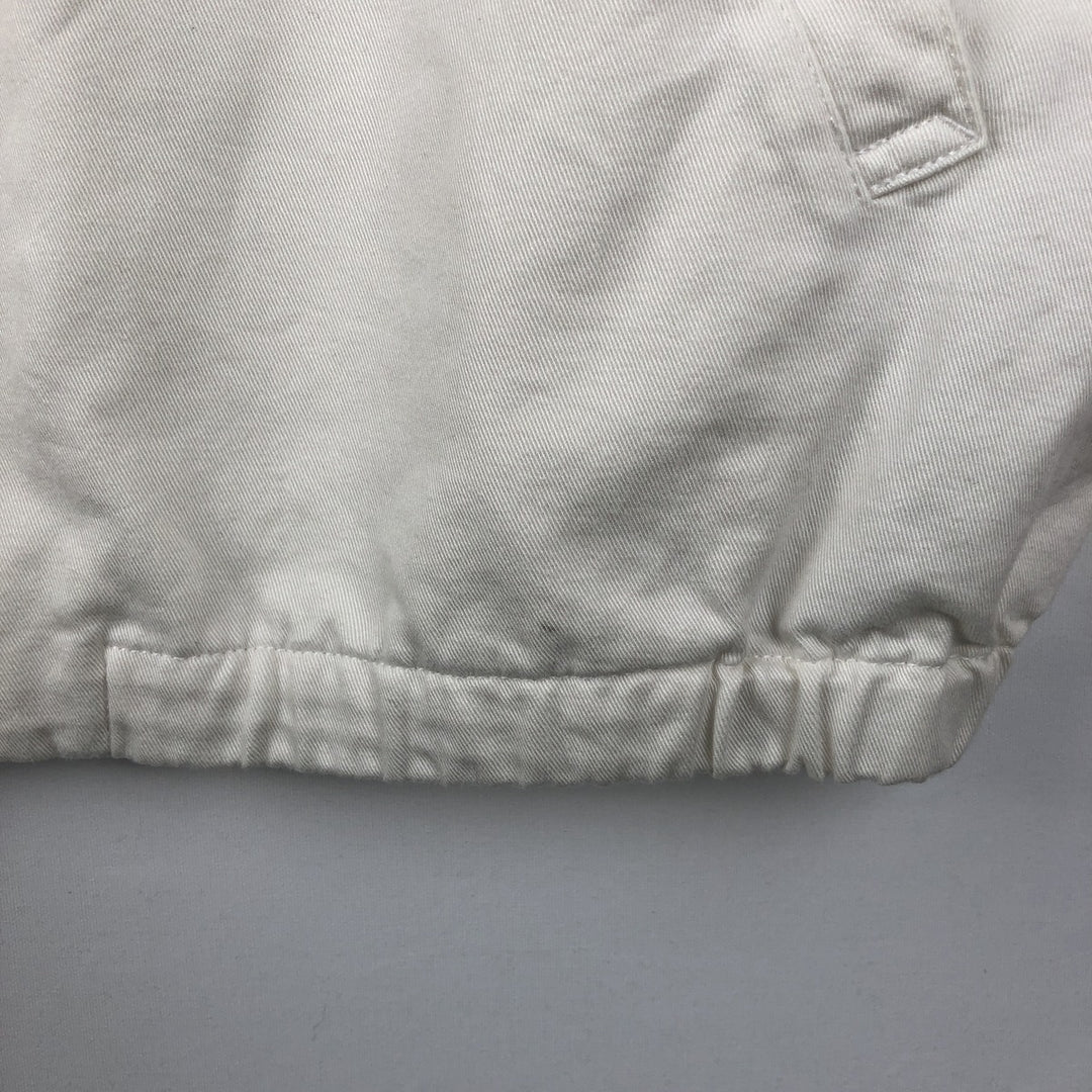 Ralph Lauren POLO by Ralph Lauren Swing Top Sports Jacket Men's XXL cotton pale white type Vintage Second Hand