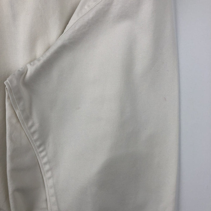 Ralph Lauren POLO by Ralph Lauren Swing Top Sports Jacket Men's XXL cotton pale white type Vintage Second Hand