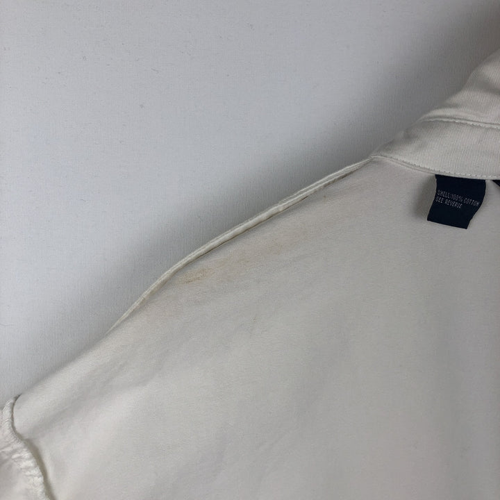 Ralph Lauren POLO by Ralph Lauren Swing Top Sports Jacket Men's XXL cotton pale white type Vintage Second Hand