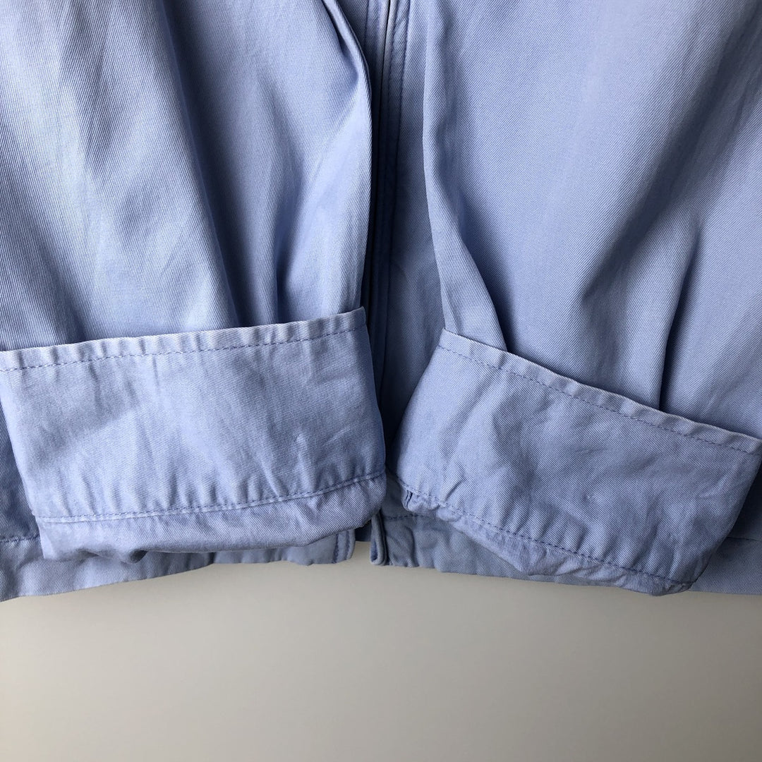 Ralph Lauren POLO by Ralph Lauren Swing Top Sports Jacket Men's L size cotton Blue type light blue Vintage Second Hand