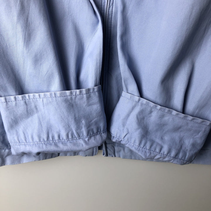 Ralph Lauren POLO by Ralph Lauren Swing Top Sports Jacket Men's L size cotton Blue type light blue Vintage Second Hand