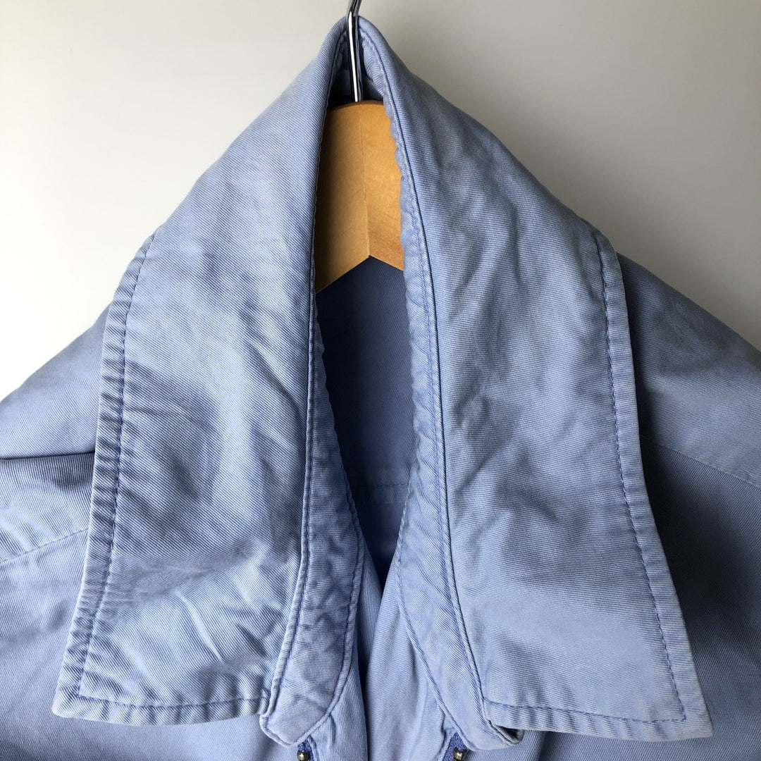 Ralph Lauren POLO by Ralph Lauren Swing Top Sports Jacket Men's L size cotton Blue type light blue Vintage Second Hand
