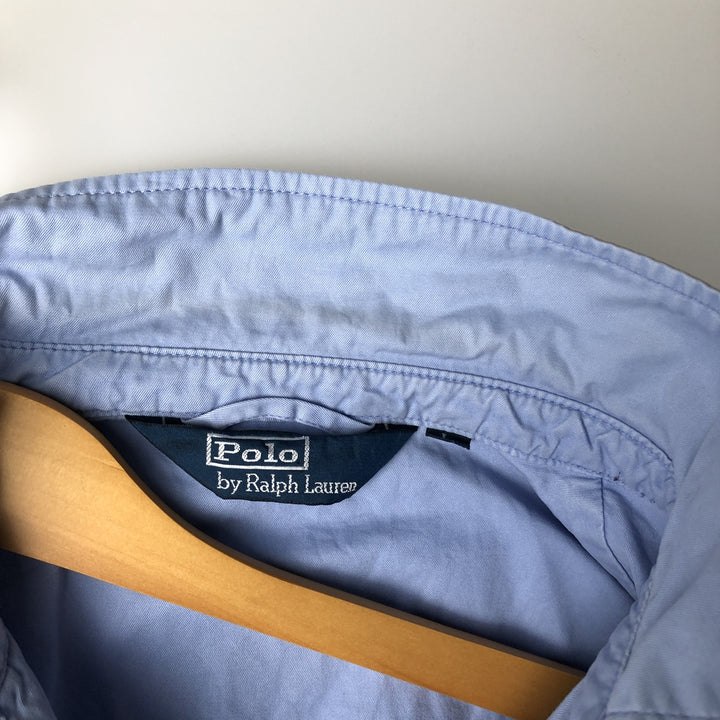 Ralph Lauren POLO by Ralph Lauren Swing Top Sports Jacket Men's L size cotton Blue type light blue Vintage Second Hand