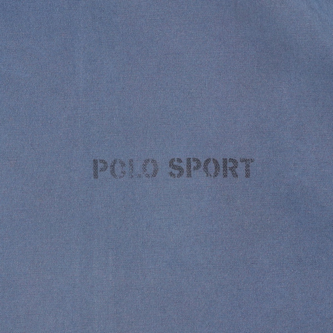 1990'S Ralph Lauren POLO SPORT Swing Top Sport Jacket, Men's Size M (approx.), Vintage cotton blue type Vintage Second Hand