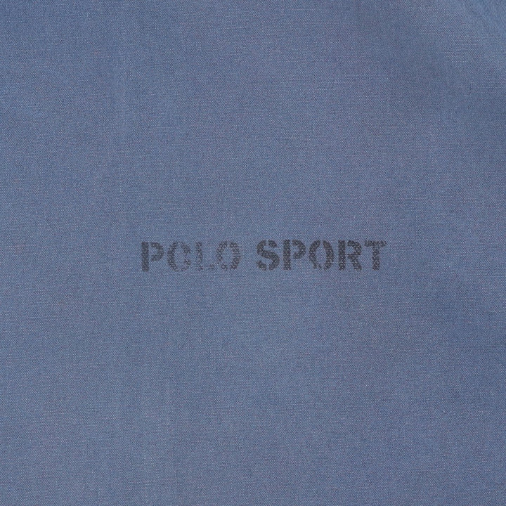 1990'S Ralph Lauren POLO SPORT Swing Top Sport Jacket, Men's Size M (approx.), Vintage cotton blue type Vintage Second Hand