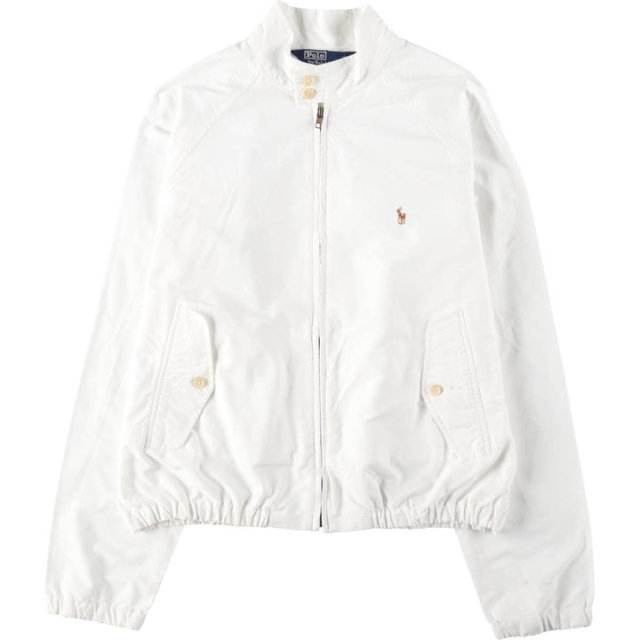 Ralph Lauren POLO by Ralph Lauren Harrington Jacket Swing Top Men's L size cotton white type Vintage Second Hand