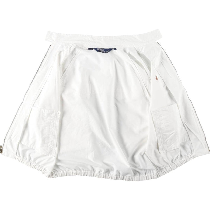 Ralph Lauren POLO by Ralph Lauren Harrington Jacket Swing Top Men's L size cotton white type Vintage Second Hand