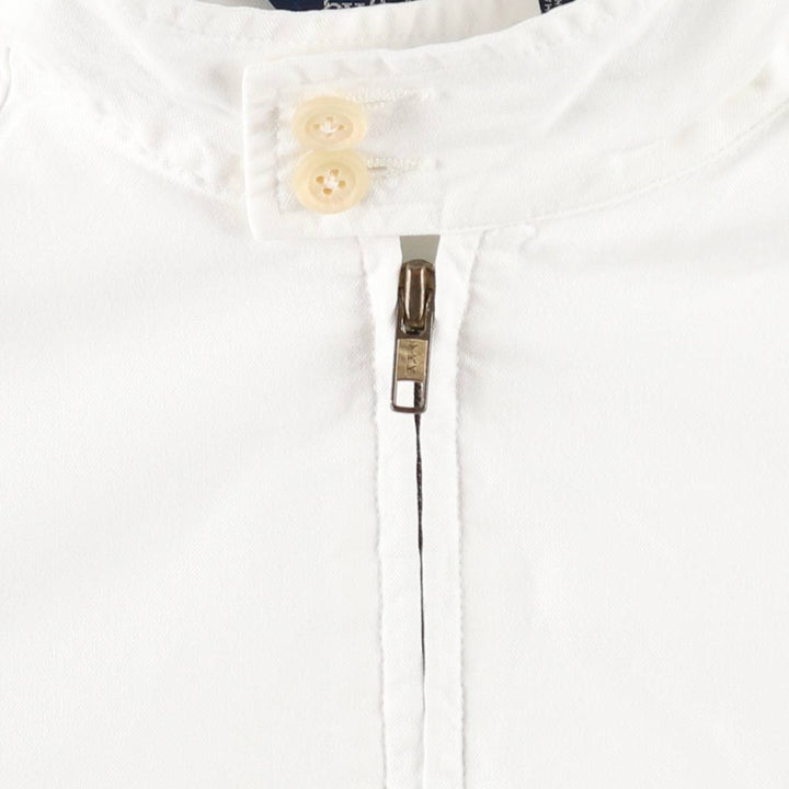 Ralph Lauren POLO by Ralph Lauren Harrington Jacket Swing Top Men's L size cotton white type Vintage Second Hand