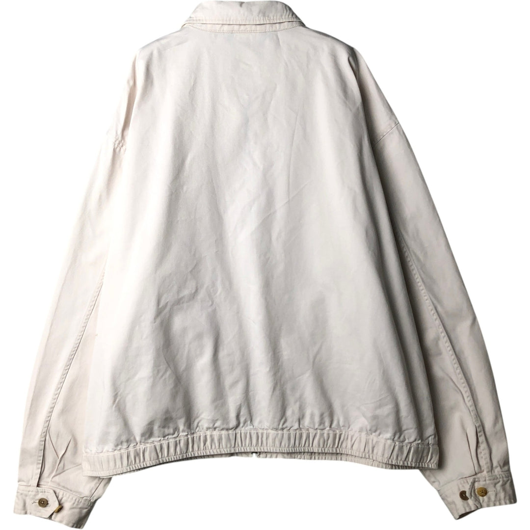 Ralph Lauren POLO by Ralph Lauren Swing Top Sports Jacket Men's XXL cotton white type Vintage Second Hand