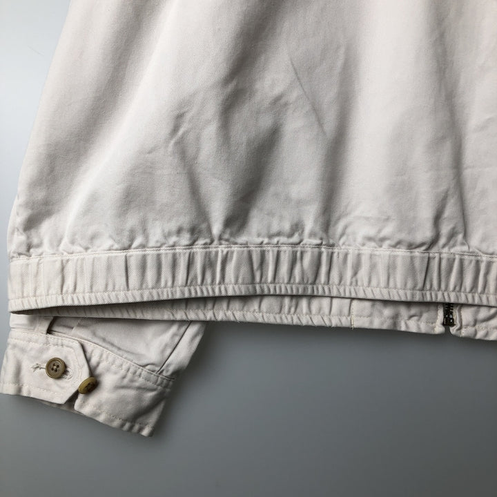 Ralph Lauren POLO by Ralph Lauren Swing Top Sports Jacket Men's XXL cotton white type Vintage Second Hand