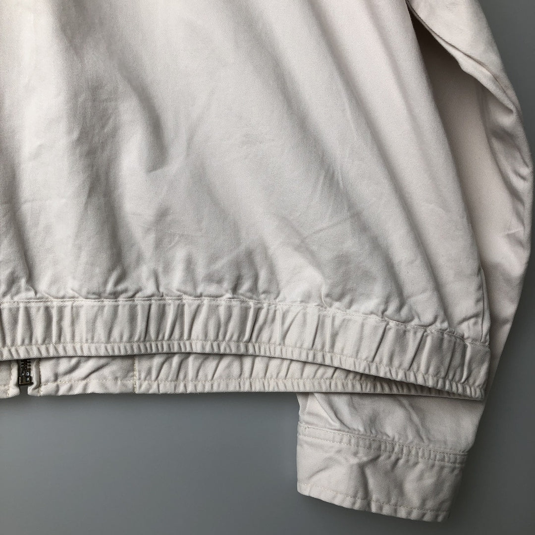 Ralph Lauren POLO by Ralph Lauren Swing Top Sports Jacket Men's XXL cotton white type Vintage Second Hand