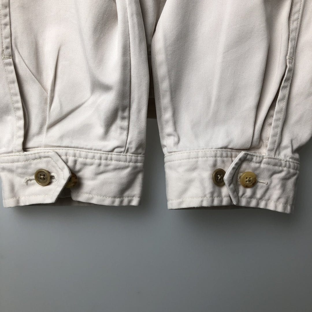 Ralph Lauren POLO by Ralph Lauren Swing Top Sports Jacket Men's XXL cotton white type Vintage Second Hand