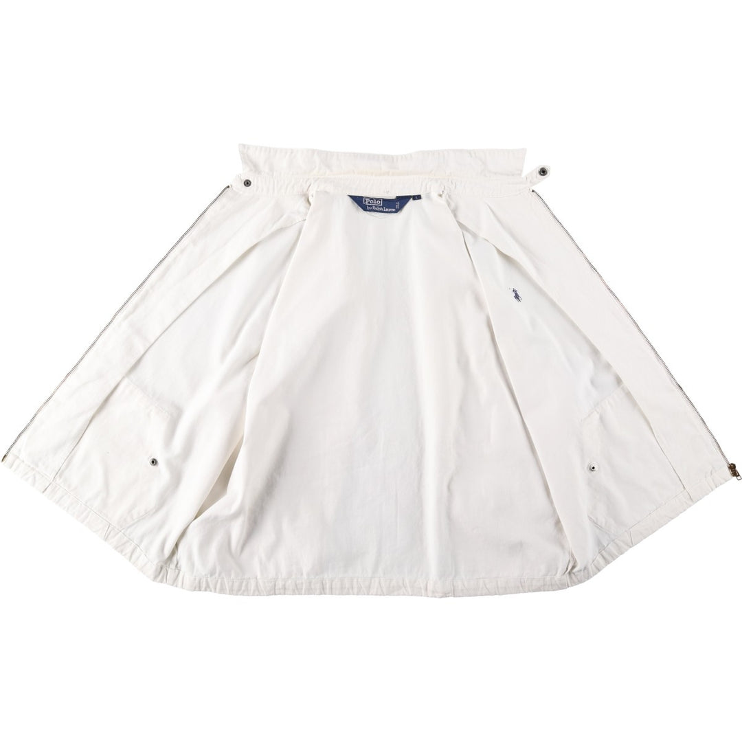 Ralph Lauren POLO by Ralph Lauren Swing Top Sports Jacket Men's L size unclear white type Vintage Second Hand