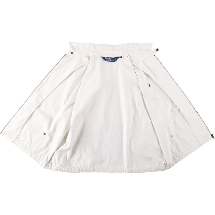 Ralph Lauren POLO by Ralph Lauren Swing Top Sports Jacket Men's L size unclear white type Vintage Second Hand