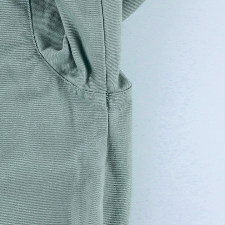 90'S Polo by Ralph Lauren swing top sports jacket, made in the USA, men's size M, vintage cotton Khaki type sage green Vintage Second Hand