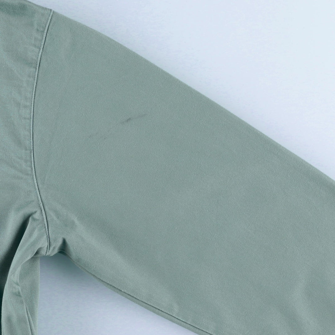 90'S Polo by Ralph Lauren swing top sports jacket, made in the USA, men's size M, vintage cotton Khaki type sage green Vintage Second Hand