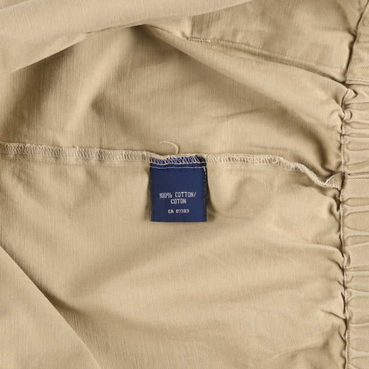 Ralph Lauren POLO by Ralph Lauren Swing Top Sports Jacket Made in Canada Men's L size cotton Khaki type beige Vintage Second Hand