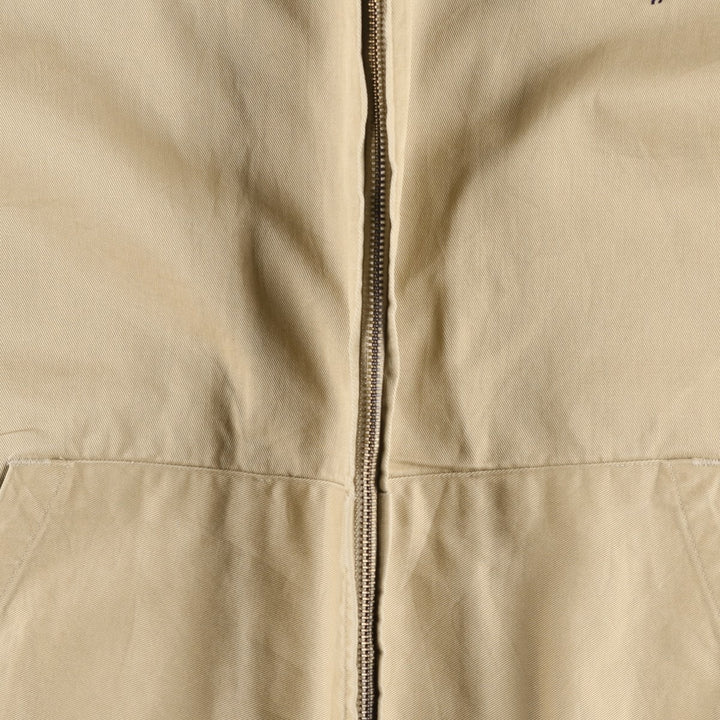 Ralph Lauren POLO by Ralph Lauren Swing Top Sports Jacket Made in Canada Men's L size cotton Khaki type beige Vintage Second Hand