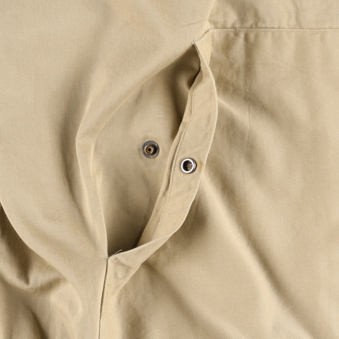 Ralph Lauren POLO by Ralph Lauren Swing Top Sports Jacket Made in Canada Men's L size cotton Khaki type beige Vintage Second Hand