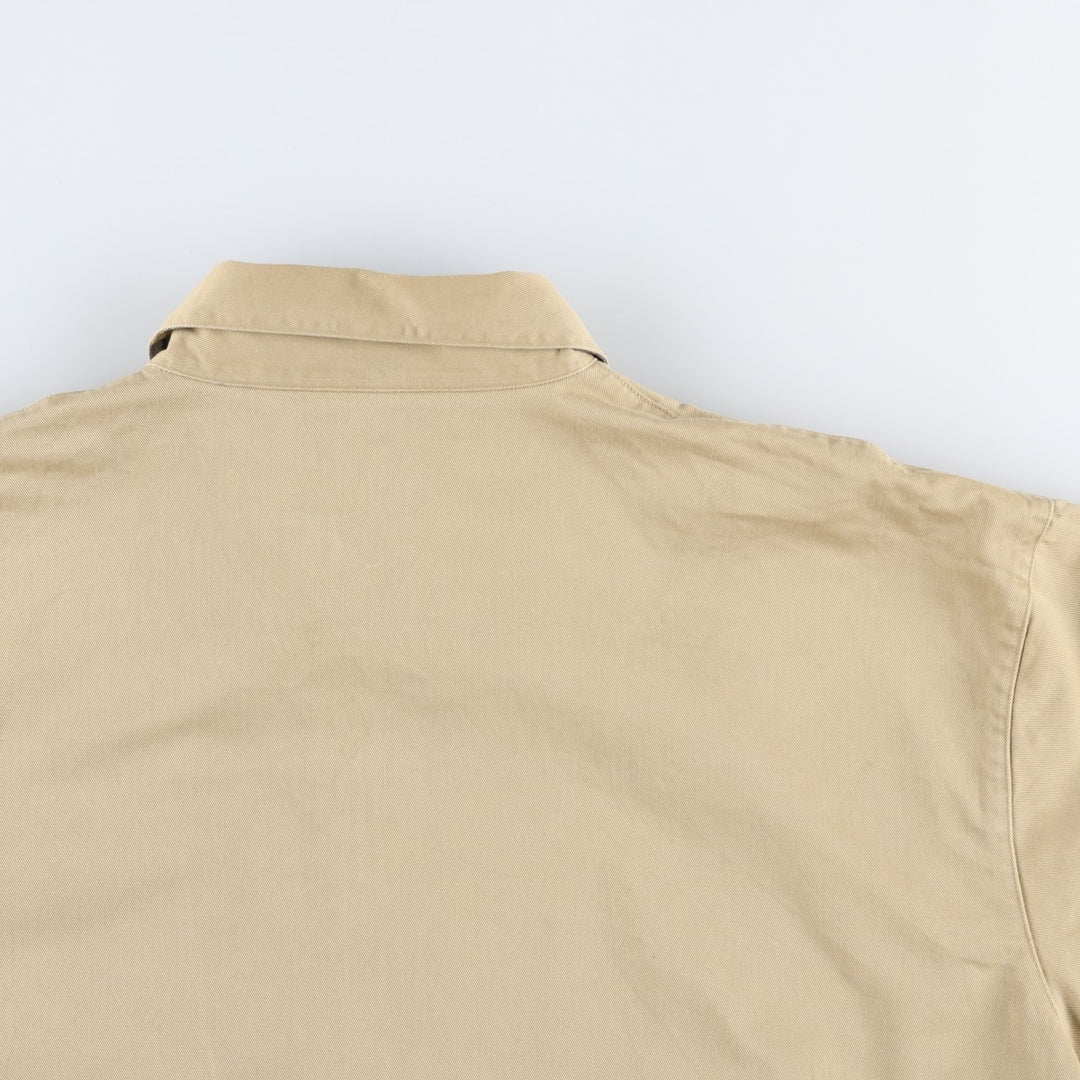 Ralph Lauren POLO by Ralph Lauren Swing Top Sports Jacket Made in Canada Men's L size cotton Khaki type beige Vintage Second Hand