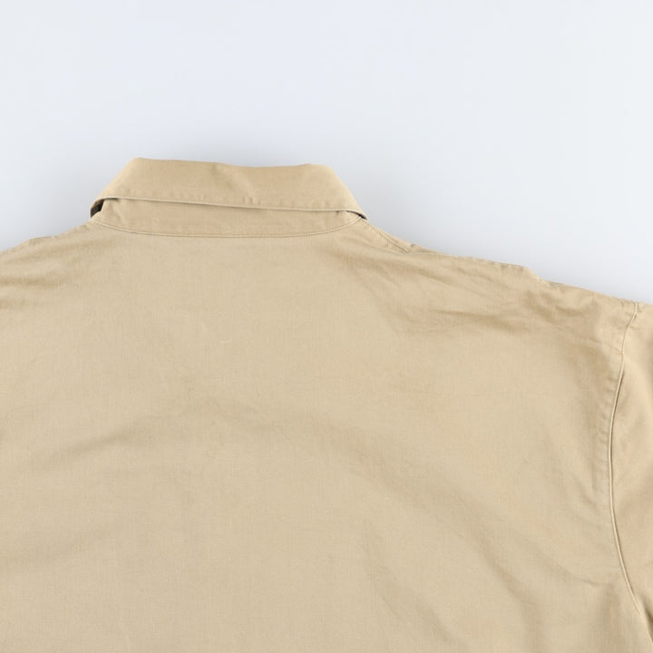 Ralph Lauren POLO by Ralph Lauren Swing Top Sports Jacket Made in Canada Men's L size cotton Khaki type beige Vintage Second Hand