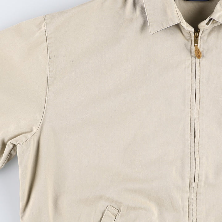 90'S Polo by Ralph Lauren swing top sports jacket, made in the USA, men's size M, vintage cotton Beige type Vintage Second Hand