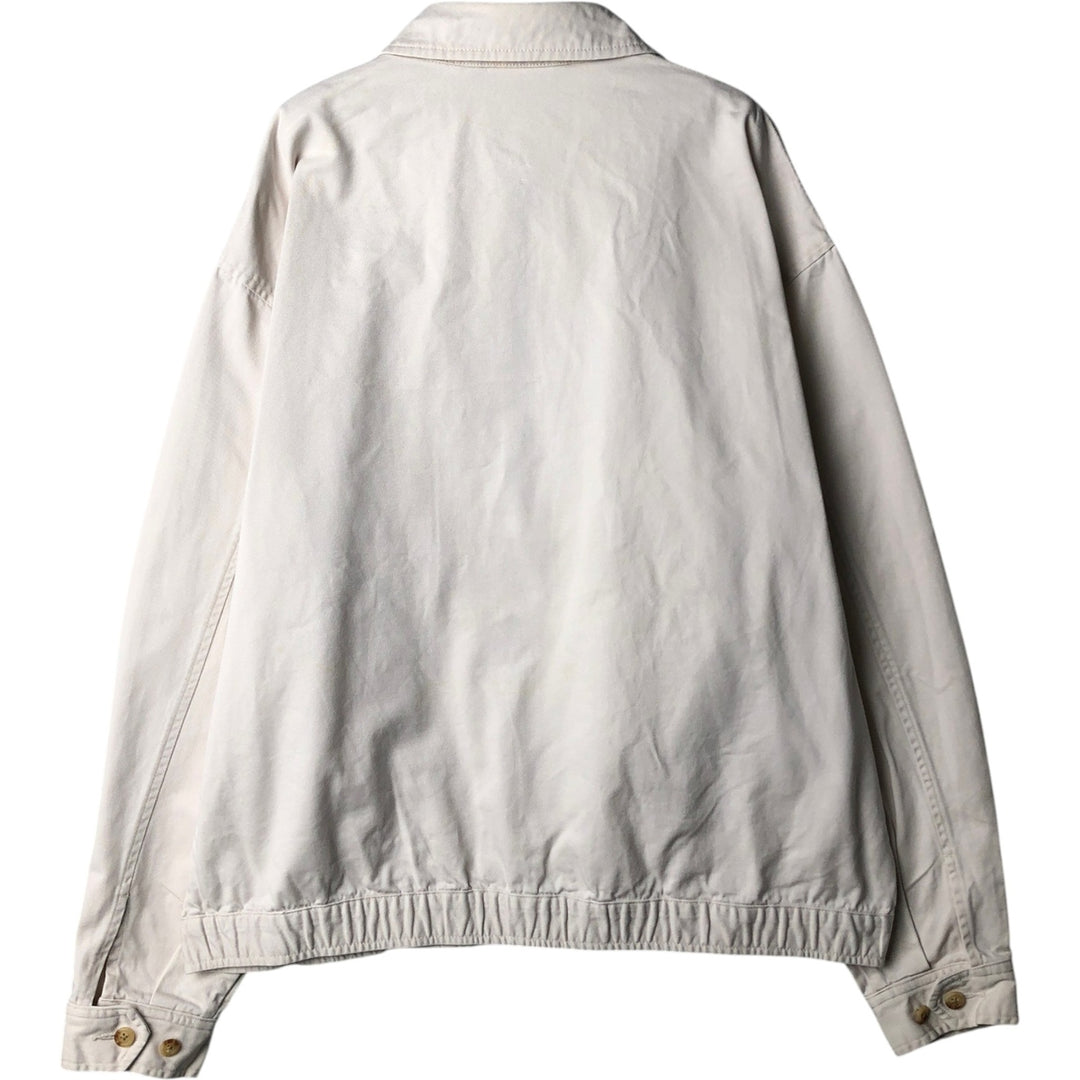 Ralph Lauren POLO by Ralph Lauren Swing Top Sports Jacket Men's L size cotton white type Vintage Second Hand