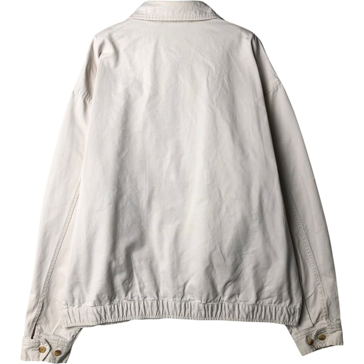 Ralph Lauren POLO by Ralph Lauren Swing Top Sports Jacket Men's L size cotton white type Vintage Second Hand