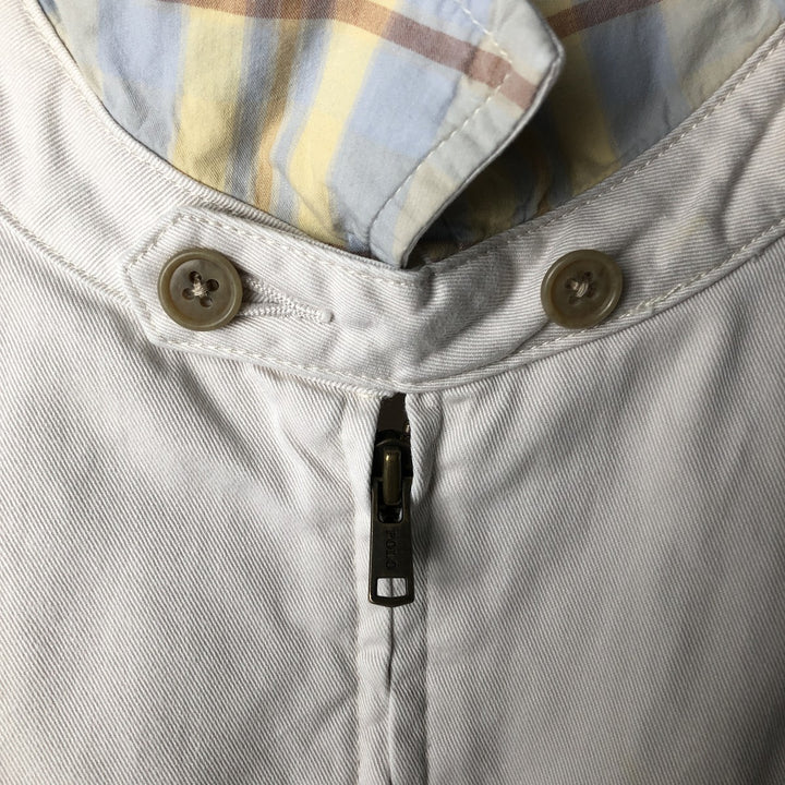 Ralph Lauren POLO by Ralph Lauren Swing Top Sports Jacket Men's L size cotton white type Vintage Second Hand