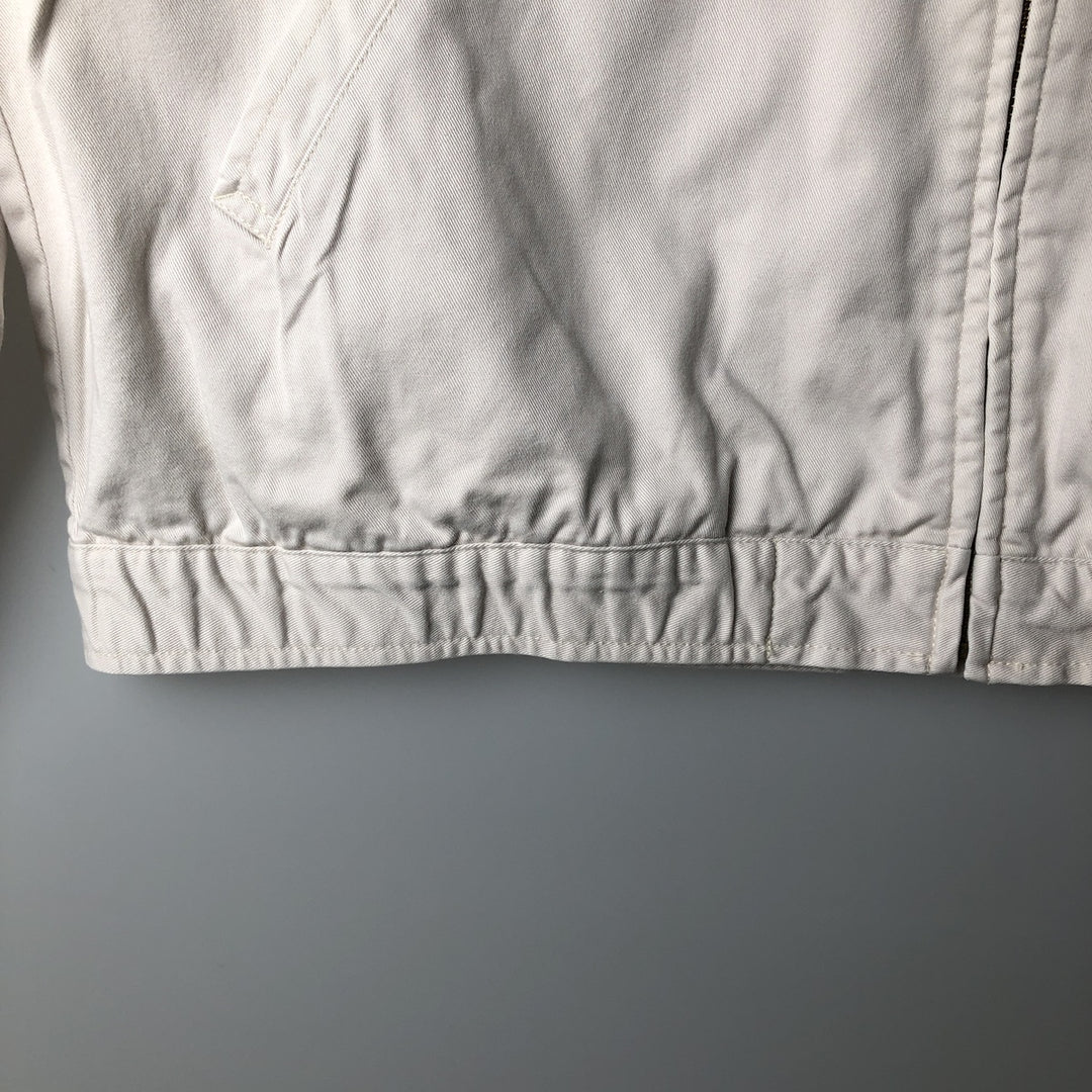 Ralph Lauren POLO by Ralph Lauren Swing Top Sports Jacket Men's L size cotton white type Vintage Second Hand
