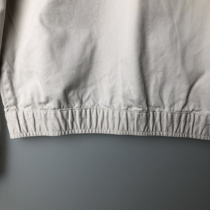 Ralph Lauren POLO by Ralph Lauren Swing Top Sports Jacket Men's L size cotton white type Vintage Second Hand