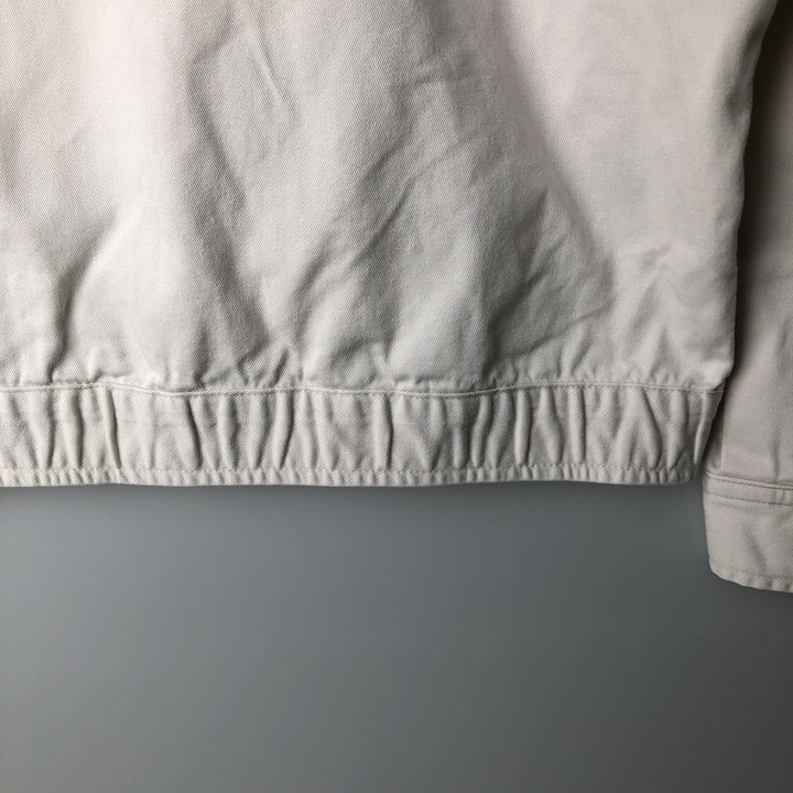 Ralph Lauren POLO by Ralph Lauren Swing Top Sports Jacket Men's L size cotton white type Vintage Second Hand