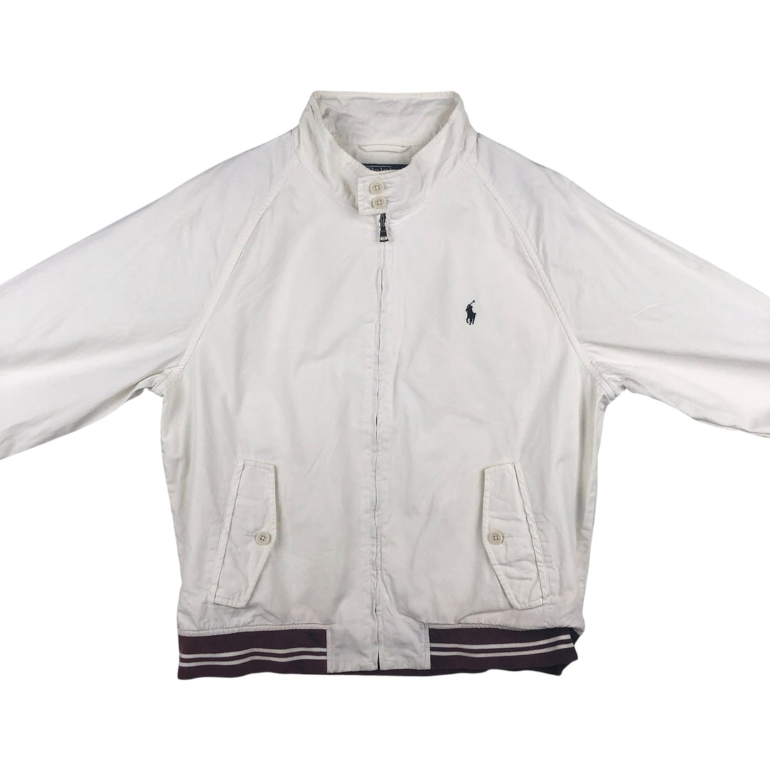 Ralph Lauren POLO by Ralph Lauren Harrington Jacket Swing Top Men's L size cotton white type Vintage Second Hand
