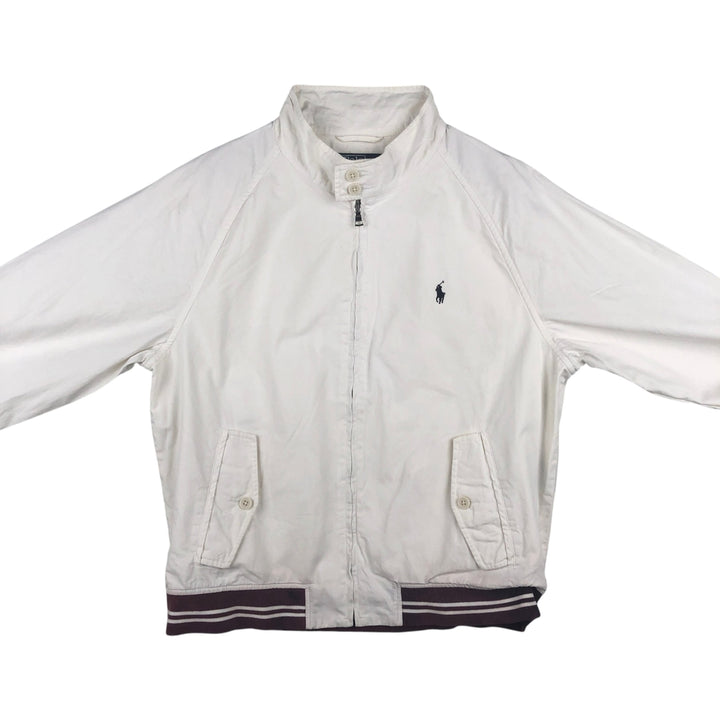 Ralph Lauren POLO by Ralph Lauren Harrington Jacket Swing Top Men's L size cotton white type Vintage Second Hand