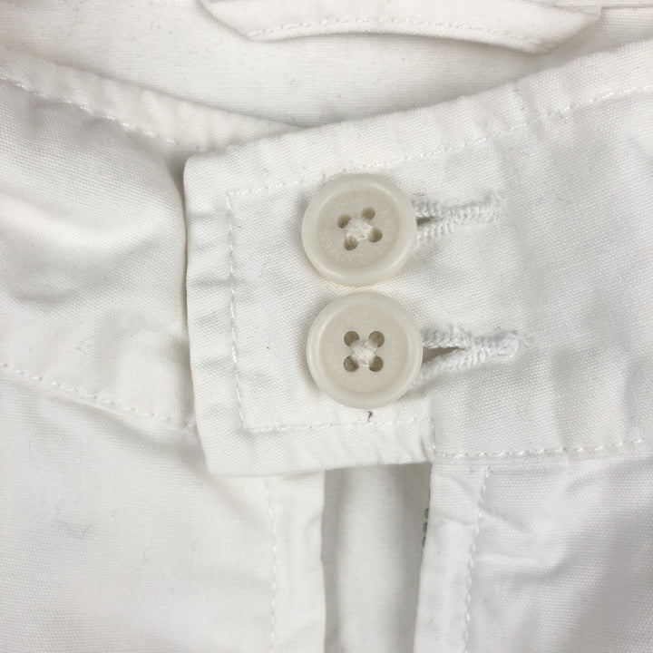 Ralph Lauren POLO by Ralph Lauren Harrington Jacket Swing Top Men's L size cotton white type Vintage Second Hand