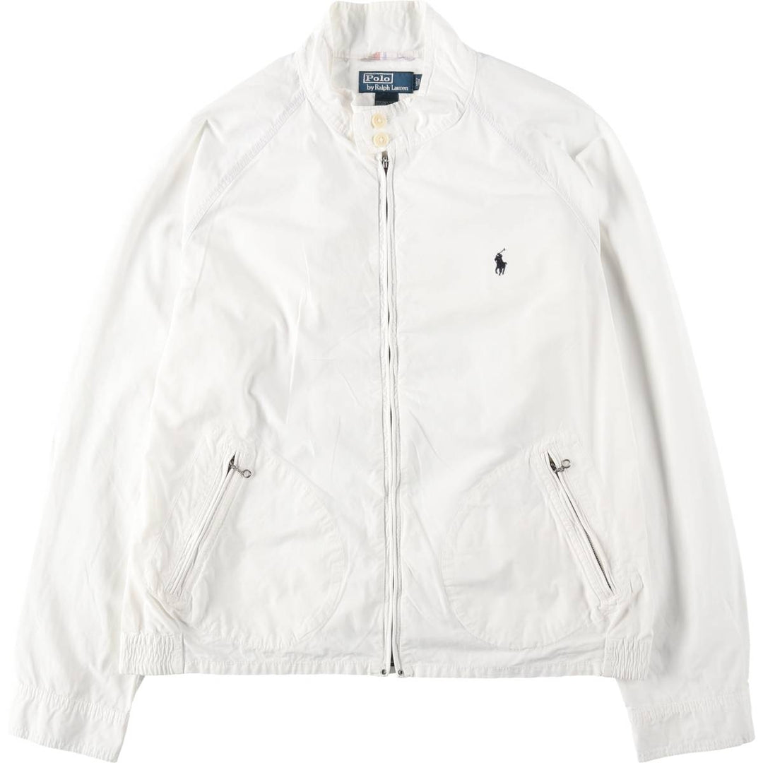 Ralph Lauren POLO by Ralph Lauren Harrington Jacket, Swing Top, Men's XL cotton white type Vintage Second Hand