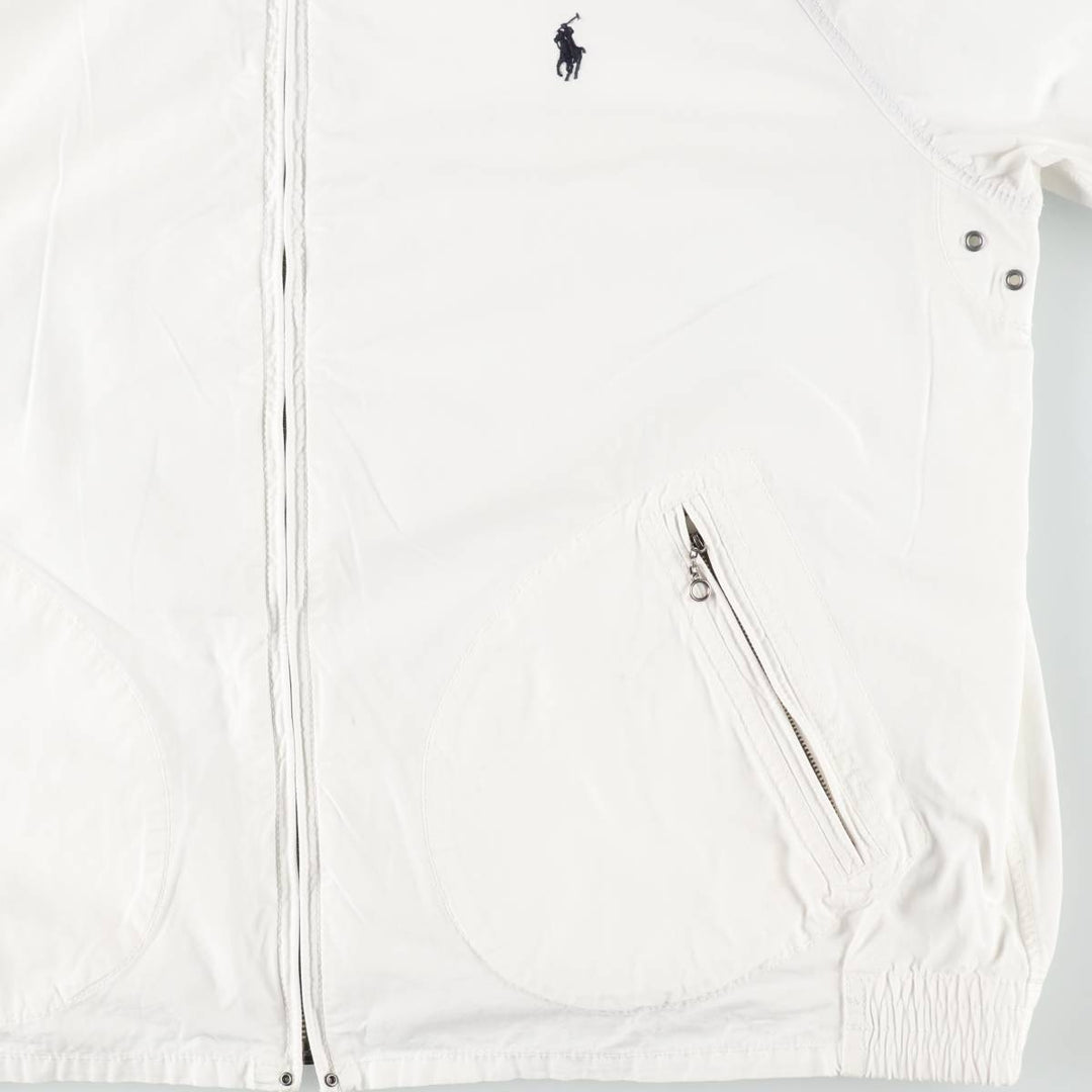 Ralph Lauren POLO by Ralph Lauren Harrington Jacket, Swing Top, Men's XL cotton white type Vintage Second Hand