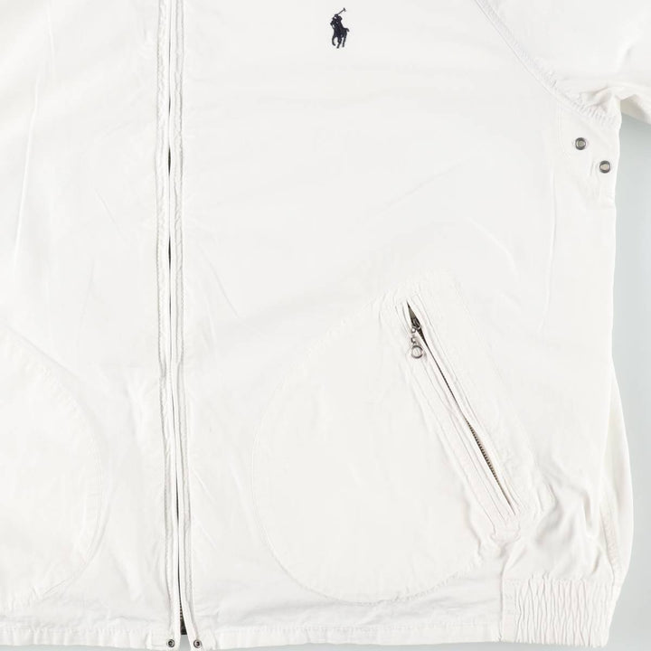 Ralph Lauren POLO by Ralph Lauren Harrington Jacket, Swing Top, Men's XL cotton white type Vintage Second Hand