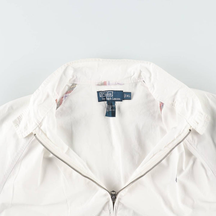 Ralph Lauren POLO by Ralph Lauren Harrington Jacket, Swing Top, Men's XL cotton white type Vintage Second Hand
