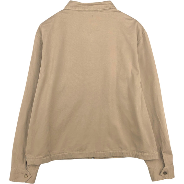 Ralph Lauren POLO by Ralph Lauren Swing Top Sports Jacket Men's XL cotton Khaki type beige Vintage Second Hand