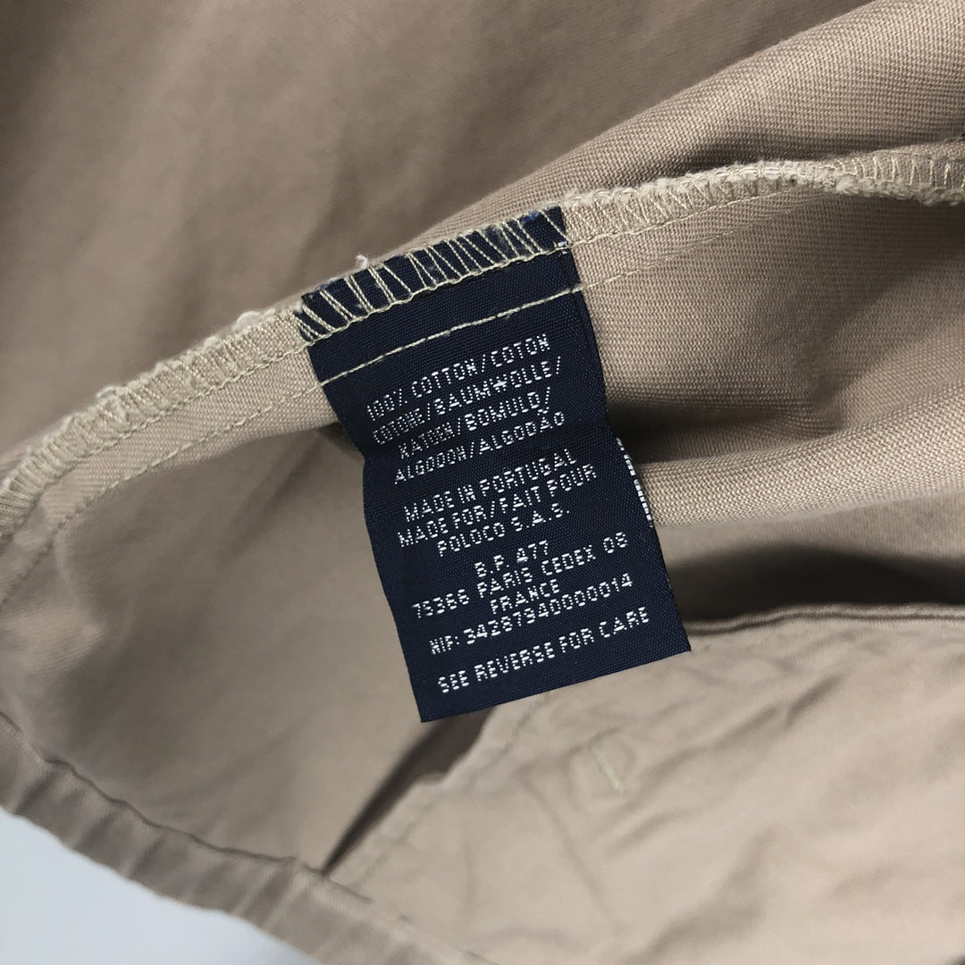 Ralph Lauren POLO by Ralph Lauren Swing Top Sports Jacket Men's XL cotton Khaki type beige Vintage Second Hand