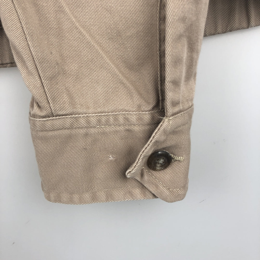 Ralph Lauren POLO by Ralph Lauren Swing Top Sports Jacket Men's XL cotton Khaki type beige Vintage Second Hand