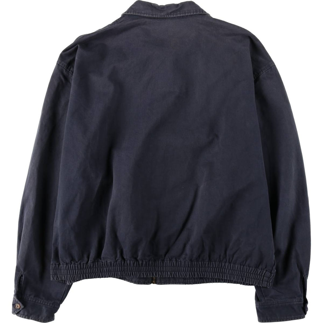 Ralph Lauren POLO by Ralph Lauren Swing Top Sports Jacket Men's XXL cotton navy blue type Vintage Second Hand