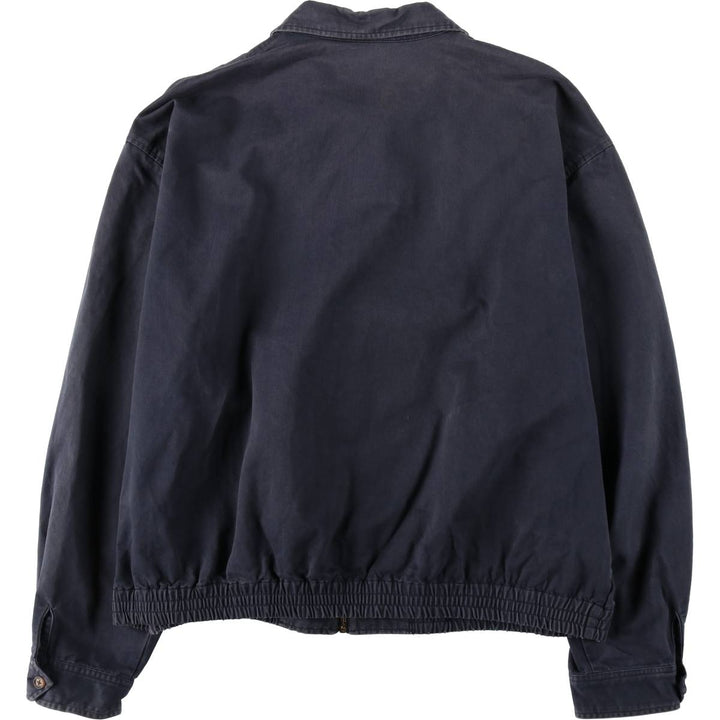 Ralph Lauren POLO by Ralph Lauren Swing Top Sports Jacket Men's XXL cotton navy blue type Vintage Second Hand