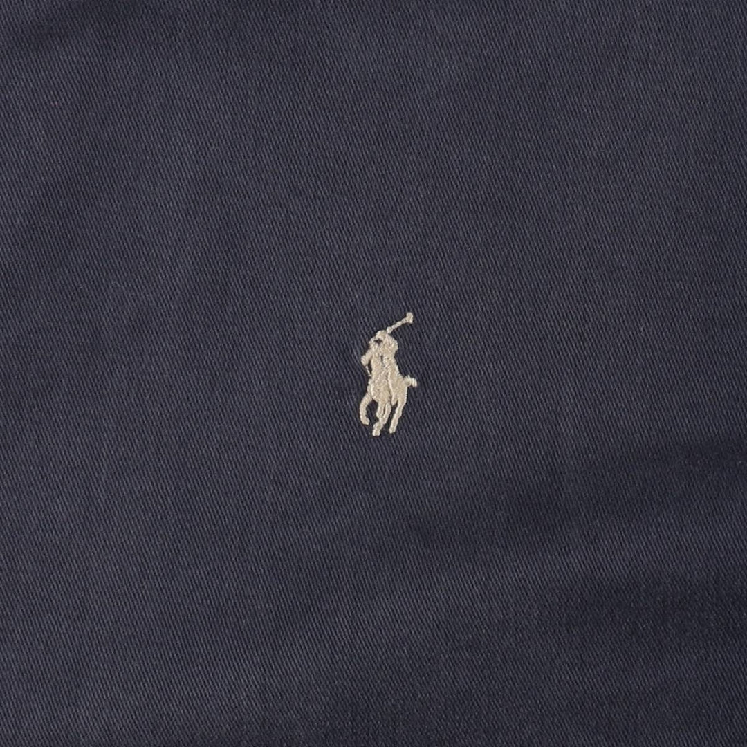 Ralph Lauren POLO by Ralph Lauren Swing Top Sports Jacket Men's XXL cotton navy blue type Vintage Second Hand